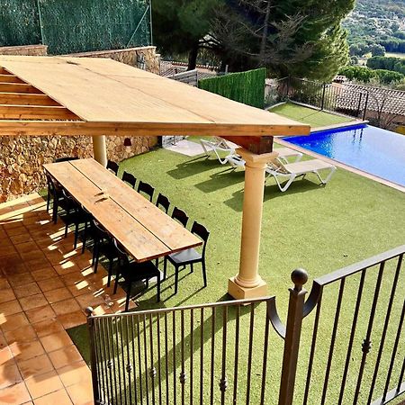 カロンジェ Casa Mas Ambros Con Piscina Desbordanteヴィラ エクステリア 写真